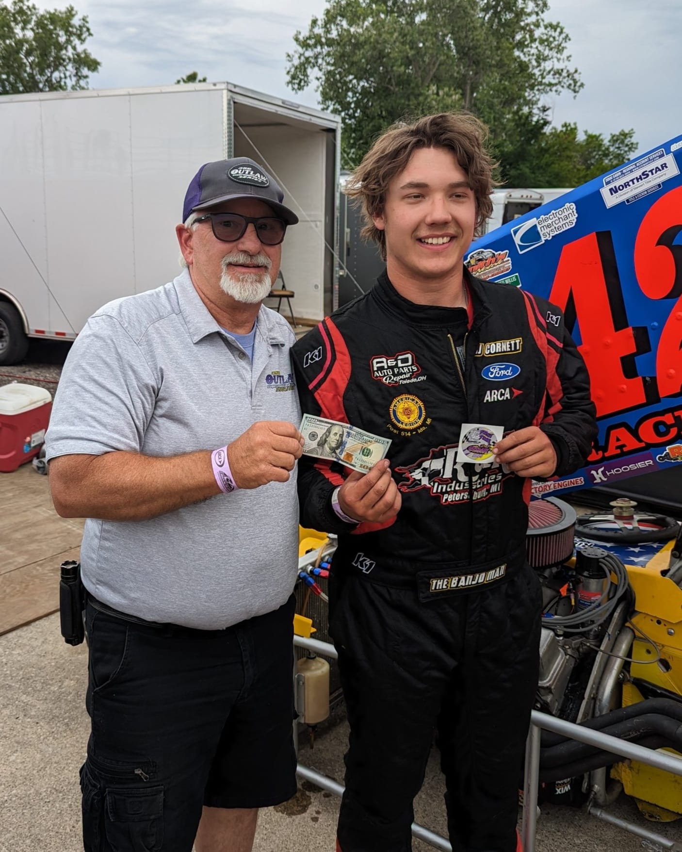 Sawyer Stout gets redemption at Flat Rock – Outlaw 350 Series